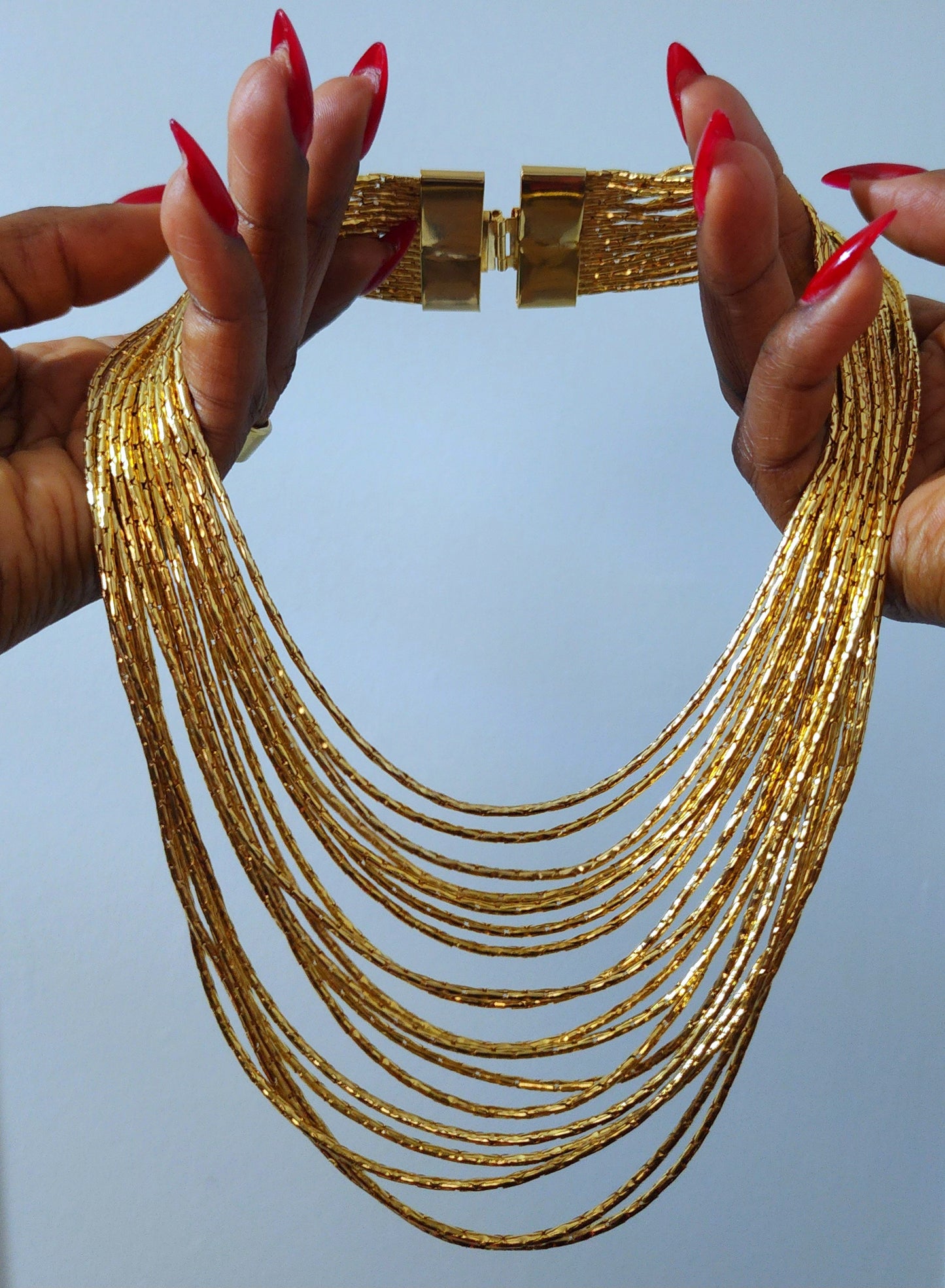 Vintage Paris Bijoux Stern Necklace
