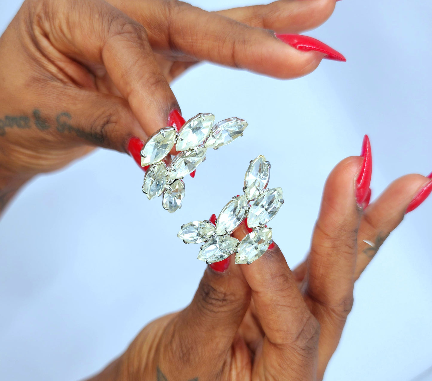 Vintage Crystal Earrings