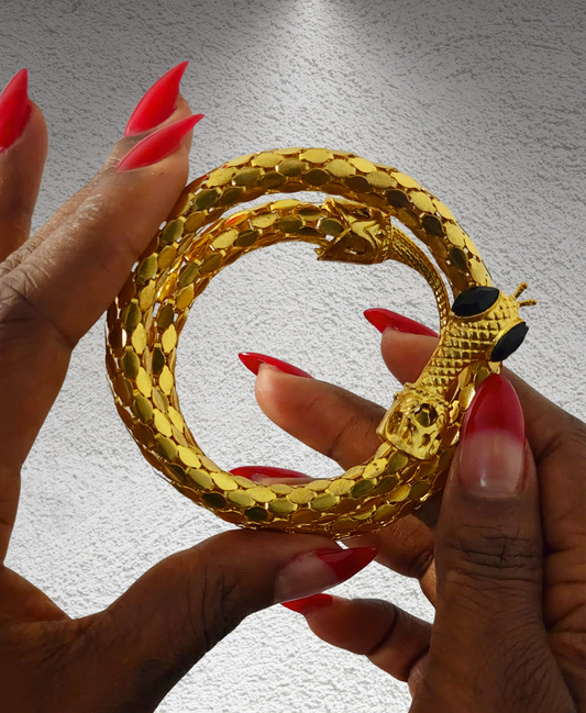 1980s Snake Wrap Bracelet